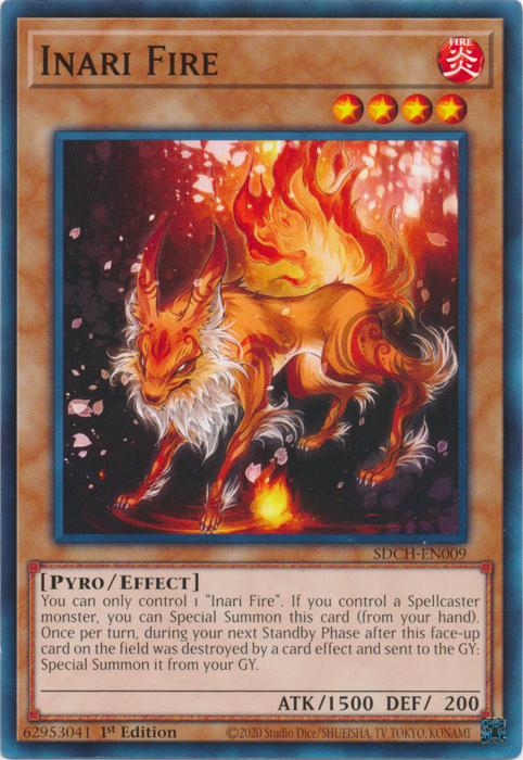 Inari Fire [SDCH-EN009] Common | Card Merchant Takapuna