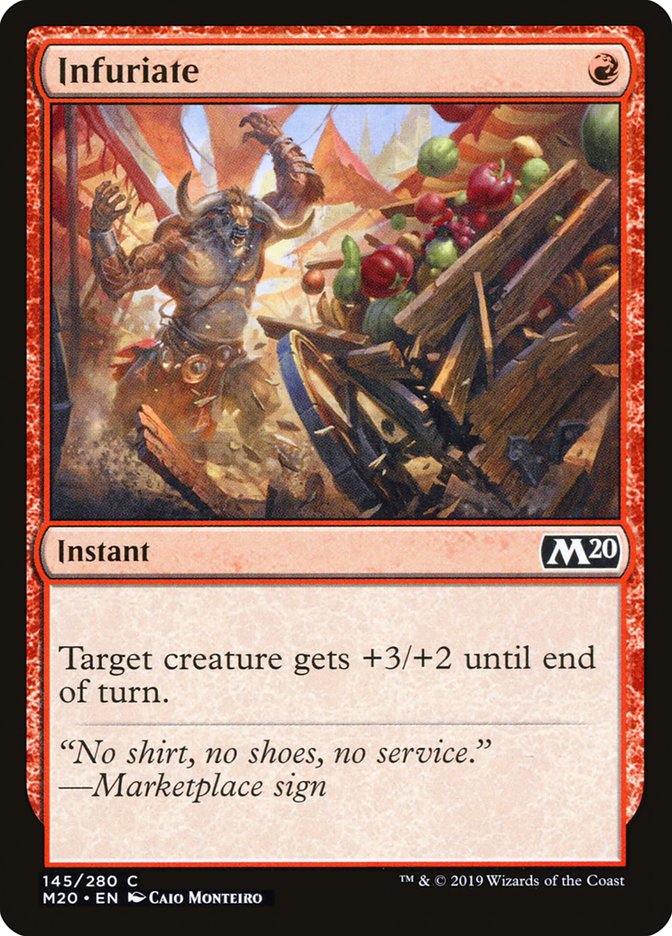 Infuriate [Core Set 2020] | Card Merchant Takapuna