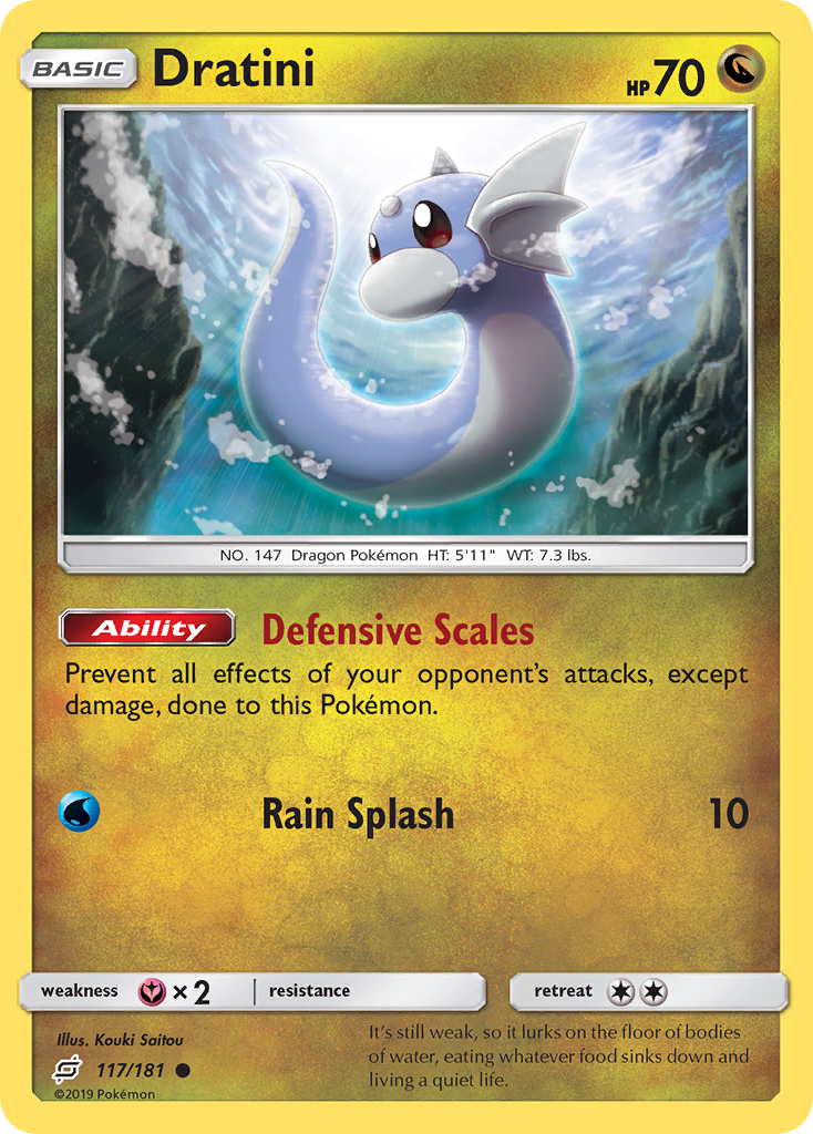 Dratini (117/181) [Sun & Moon: Team Up] | Card Merchant Takapuna