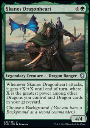 Skanos Dragonheart [Commander Legends: Battle for Baldur's Gate] | Card Merchant Takapuna