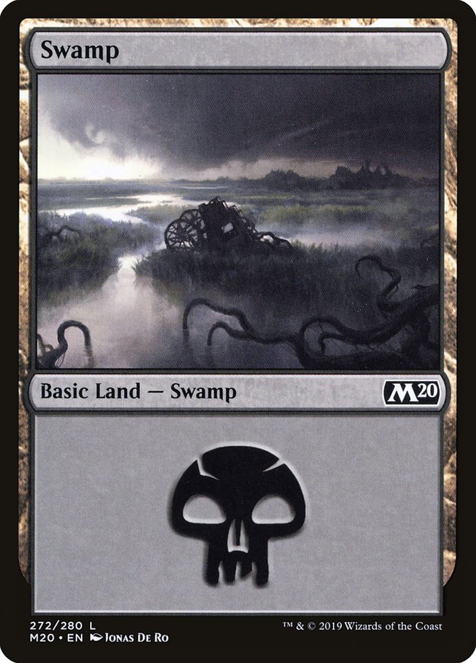 Swamp (272) [Core Set 2020] | Card Merchant Takapuna