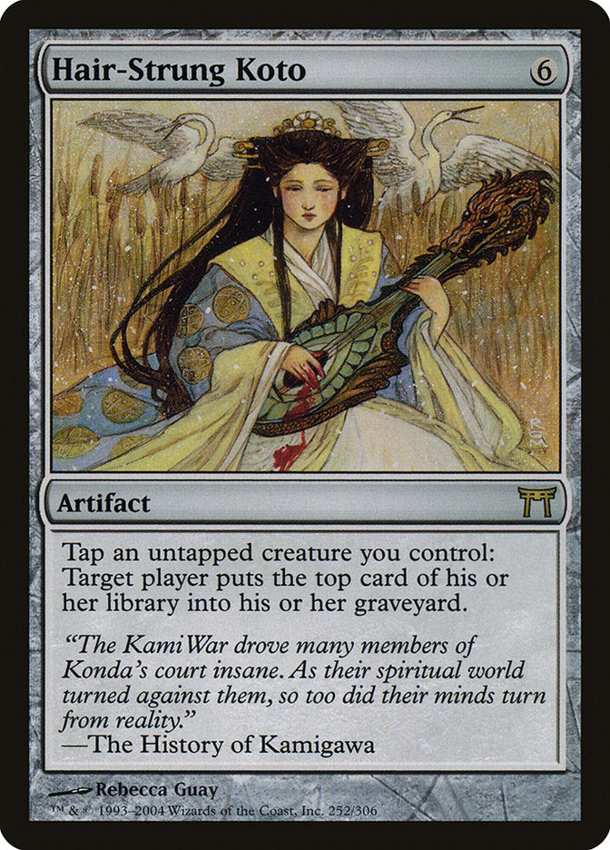 Hair-Strung Koto [Champions of Kamigawa] | Card Merchant Takapuna