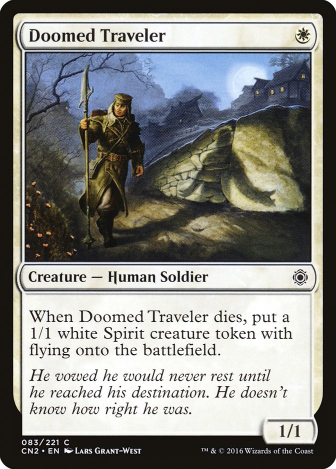 Doomed Traveler [Conspiracy: Take the Crown] | Card Merchant Takapuna