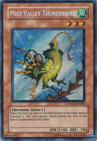 Mist Valley Thunderbird [HA01-EN004] Secret Rare | Card Merchant Takapuna