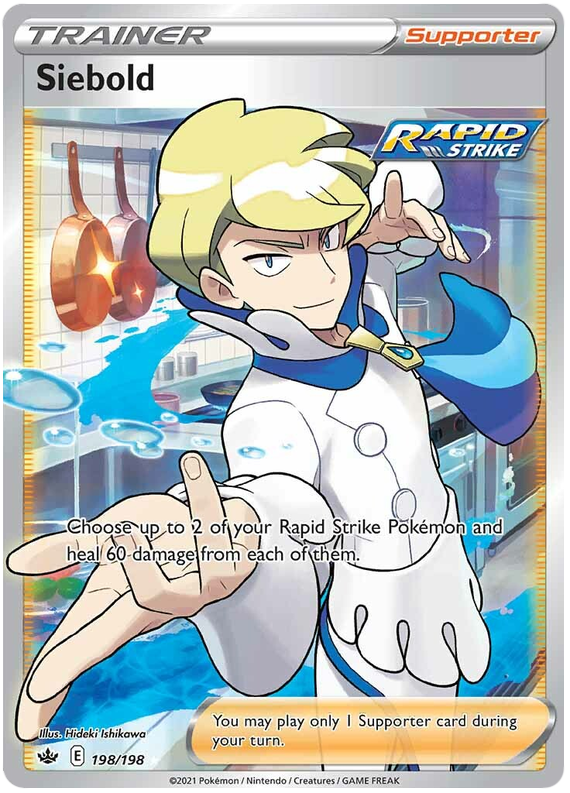 Siebold (198/198) [Sword & Shield: Chilling Reign] | Card Merchant Takapuna