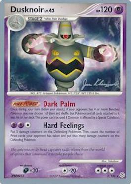 Dusknoir LV.42 (2/130) (Psychic Lock - Jason Klaczynski) [World Championships 2008] | Card Merchant Takapuna