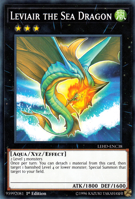 Leviair the Sea Dragon [LEHD-ENC38] Common | Card Merchant Takapuna