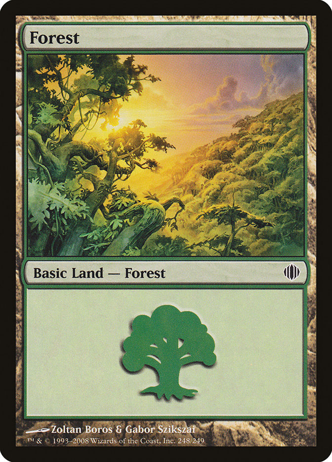 Forest (248) [Shards of Alara] | Card Merchant Takapuna