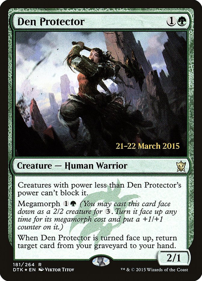 Den Protector [Dragons of Tarkir Prerelease Promos] | Card Merchant Takapuna