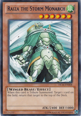 Raiza the Storm Monarch (Blue) [DL14-EN008] Rare | Card Merchant Takapuna