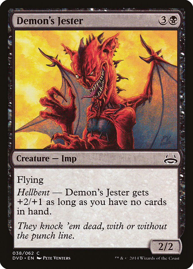 Demon's Jester (Divine vs. Demonic) [Duel Decks Anthology] | Card Merchant Takapuna