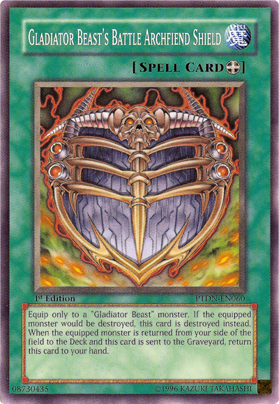 Gladiator Beast's Battle Archfiend Shield [PTDN-EN060] Common | Card Merchant Takapuna