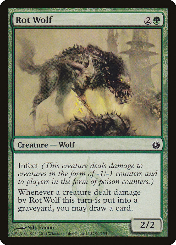 Rot Wolf [Mirrodin Besieged] | Card Merchant Takapuna