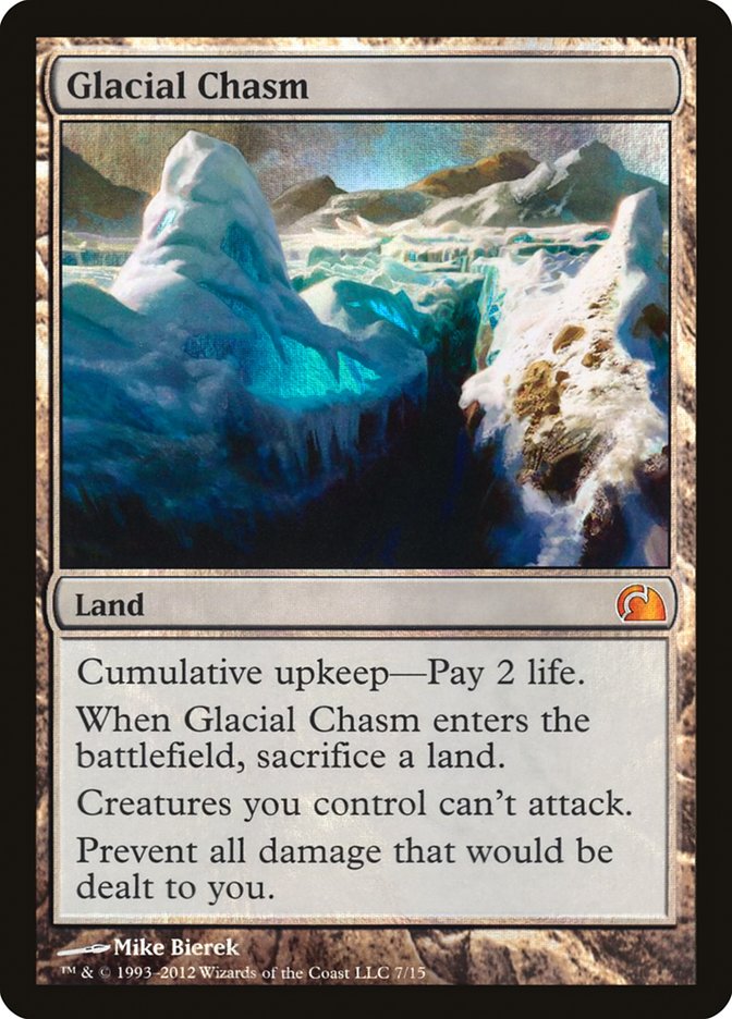 Glacial Chasm [From the Vault: Realms] | Card Merchant Takapuna