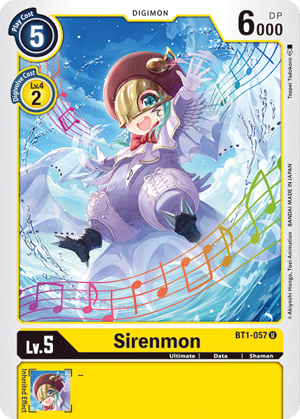 Sirenmon [BT1-057] [Release Special Booster Ver.1.0] | Card Merchant Takapuna