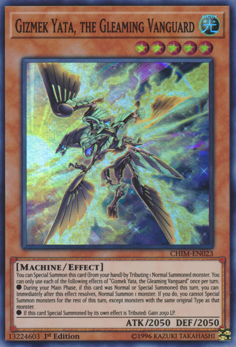 Gizmek Yata, the Gleaming Vanguard [CHIM-EN023] Super Rare | Card Merchant Takapuna