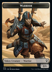 Warrior // Inkling Double-Sided Token [Commander Legends: Battle for Baldur's Gate Tokens] | Card Merchant Takapuna