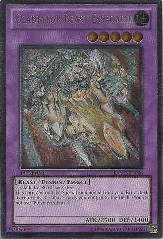 Gladiator Beast Essedarii [EXVC-EN086] Ultimate Rare | Card Merchant Takapuna