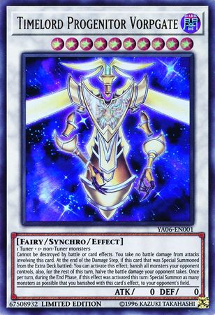 Timelord Progenitor Vorpgate [YA06-EN001] Ultra Rare | Card Merchant Takapuna