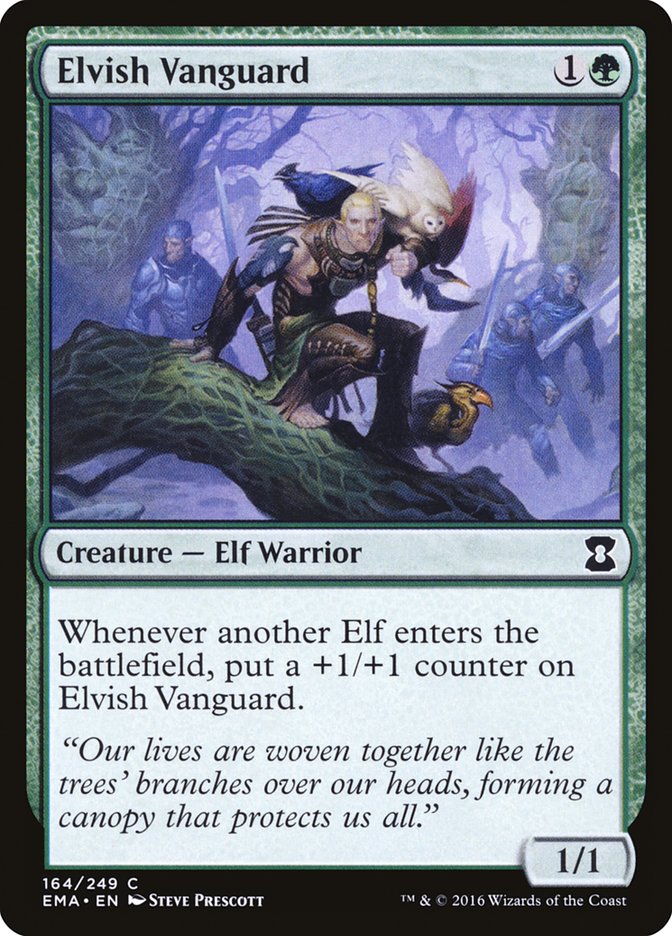 Elvish Vanguard [Eternal Masters] | Card Merchant Takapuna