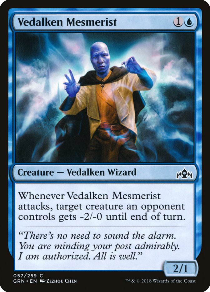 Vedalken Mesmerist [Guilds of Ravnica] | Card Merchant Takapuna