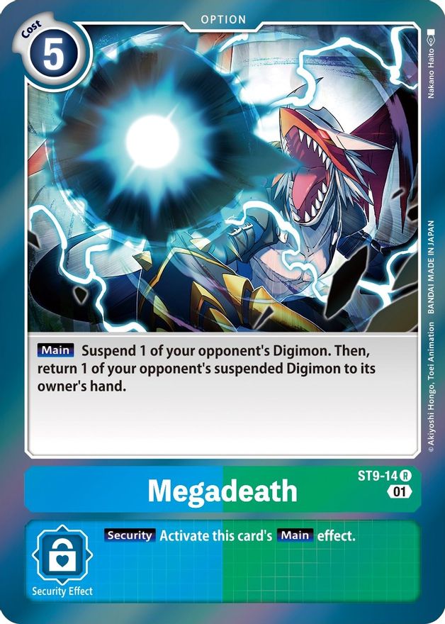 Megadeath [ST9-14] [Starter Deck: Ultimate Ancient Dragon] | Card Merchant Takapuna