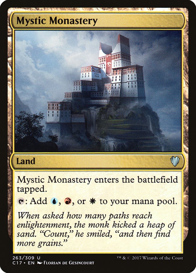 Mystic Monastery [Commander 2017] | Card Merchant Takapuna