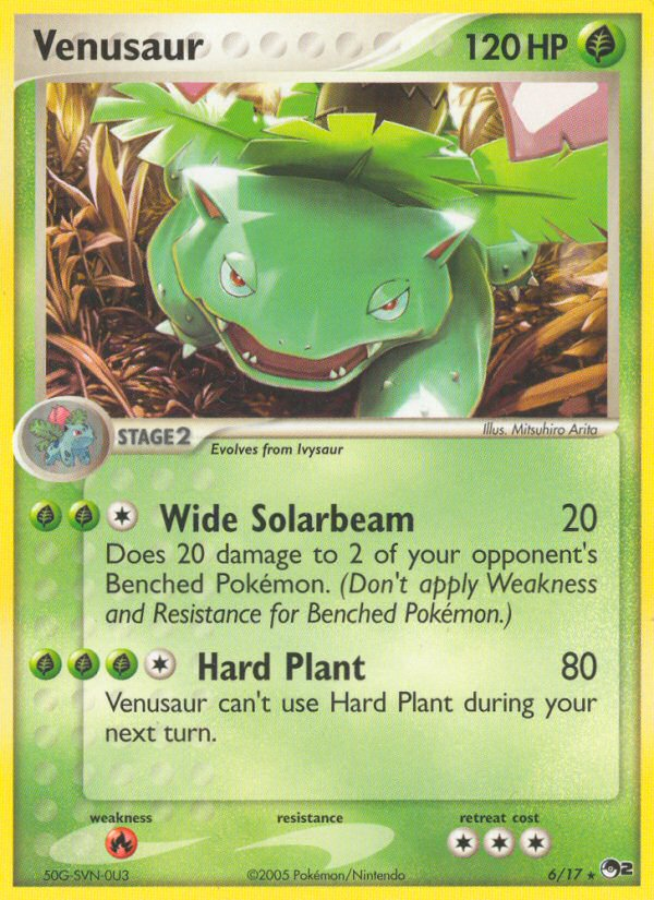 Venusaur (6/17) [POP Series 2] | Card Merchant Takapuna