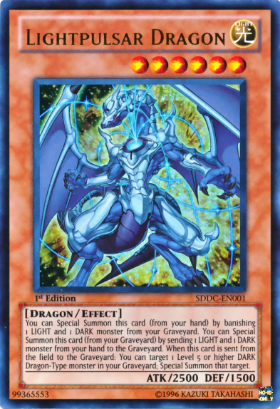 Lightpulsar Dragon [SDDC-EN001] Ultra Rare | Card Merchant Takapuna