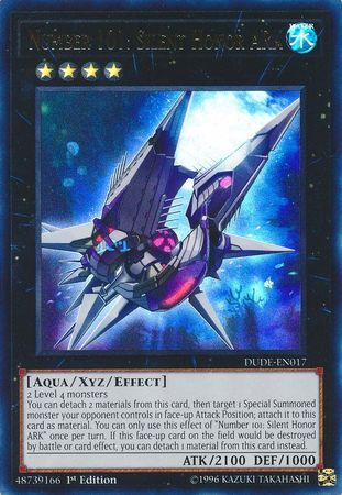 Number 101: Silent Honor ARK [DUDE-EN017] Ultra Rare | Card Merchant Takapuna