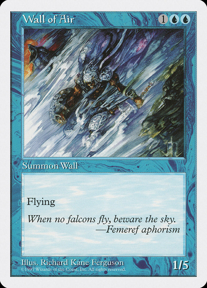 Wall of Air [Fifth Edition] | Card Merchant Takapuna