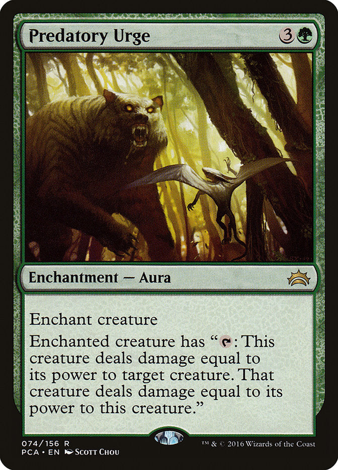 Predatory Urge [Planechase Anthology] | Card Merchant Takapuna