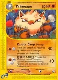 Primeape (29) [Aquapolis] | Card Merchant Takapuna