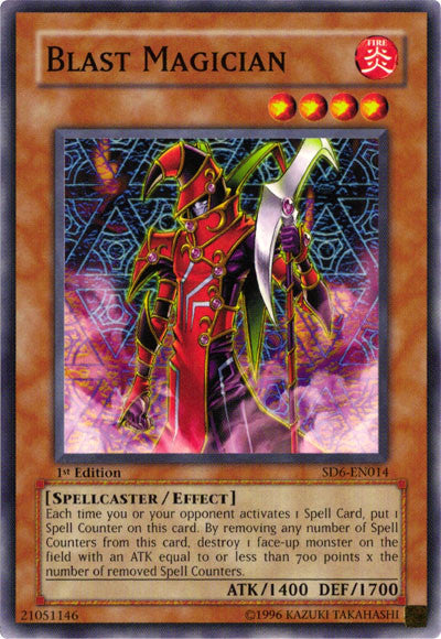 Blast Magician [SD6-EN014] Common | Card Merchant Takapuna