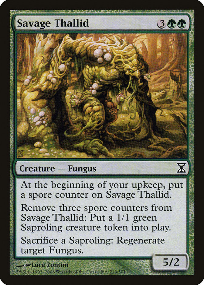 Savage Thallid [Time Spiral] | Card Merchant Takapuna