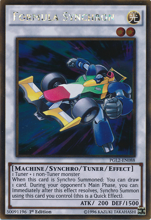 Formula Synchron [PGL2-EN088] Gold Rare | Card Merchant Takapuna