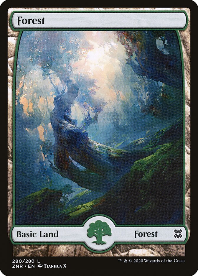 Forest (280) [Zendikar Rising] | Card Merchant Takapuna