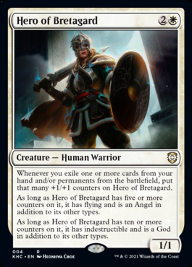 Hero of Bretagard [Kaldheim Commander] | Card Merchant Takapuna