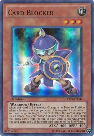 Card Blocker [LCGX-EN044] Ultra Rare | Card Merchant Takapuna