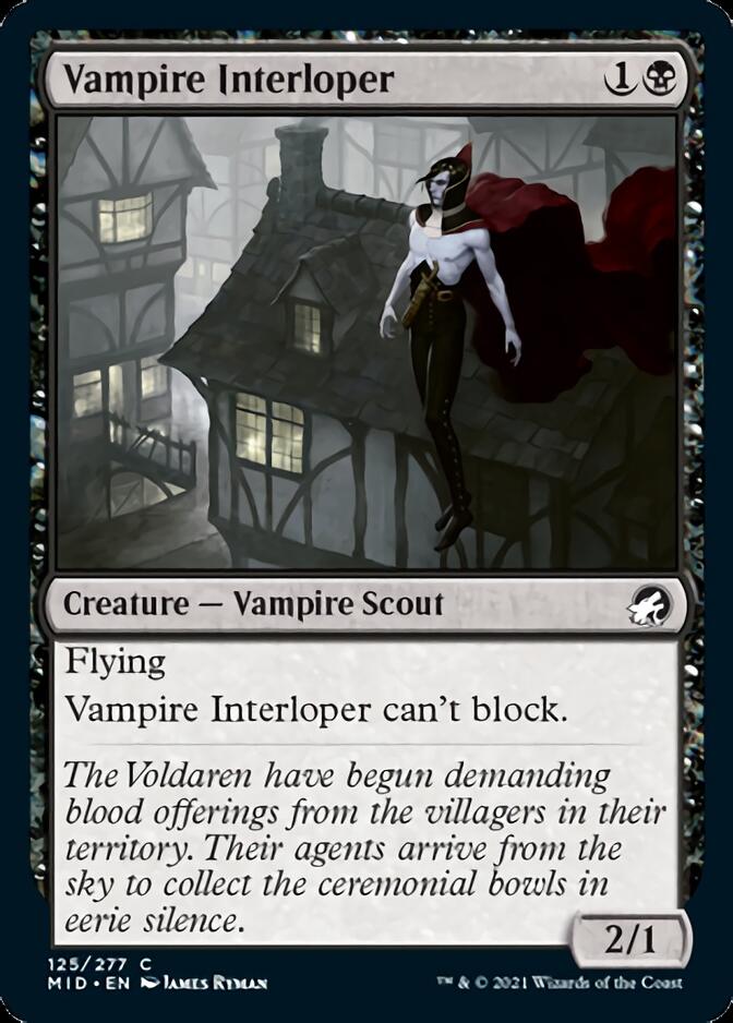 Vampire Interloper [Innistrad: Midnight Hunt] | Card Merchant Takapuna
