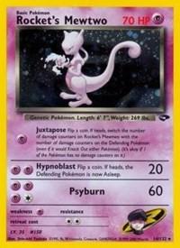 Rocket's Mewtwo (14) [Gym Challenge] | Card Merchant Takapuna