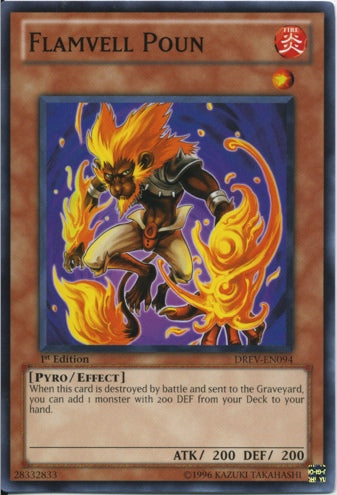 Flamvell Poun [DREV-EN094] Common | Card Merchant Takapuna