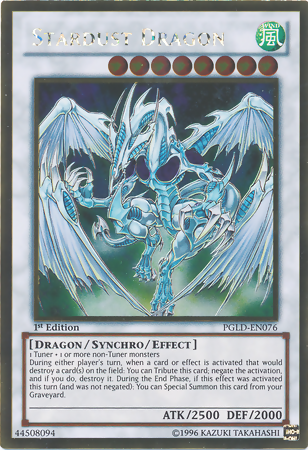 Stardust Dragon [PGLD-EN076] Gold Rare | Card Merchant Takapuna