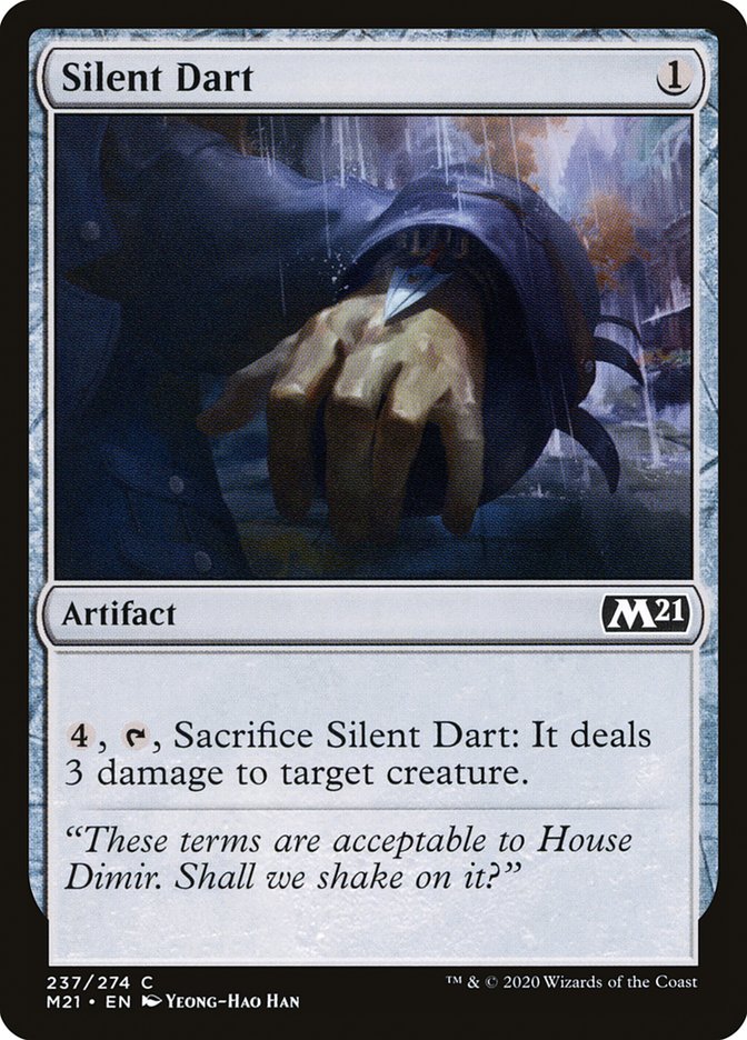 Silent Dart [Core Set 2021] | Card Merchant Takapuna