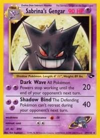 Sabrina's Gengar (29) [Gym Challenge] | Card Merchant Takapuna