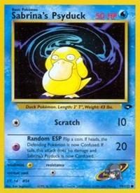 Sabrina's Psyduck (99) [Gym Challenge] | Card Merchant Takapuna