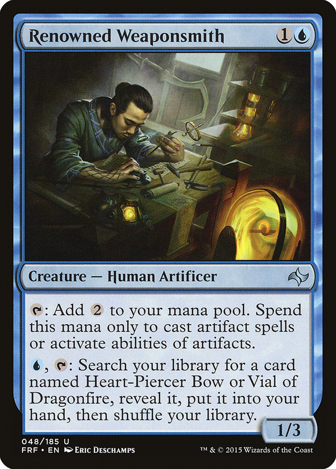 Renowned Weaponsmith [Fate Reforged] | Card Merchant Takapuna