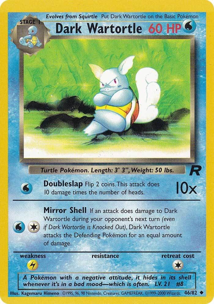 Dark Wartortle (46/82) [Team Rocket Unlimited] | Card Merchant Takapuna