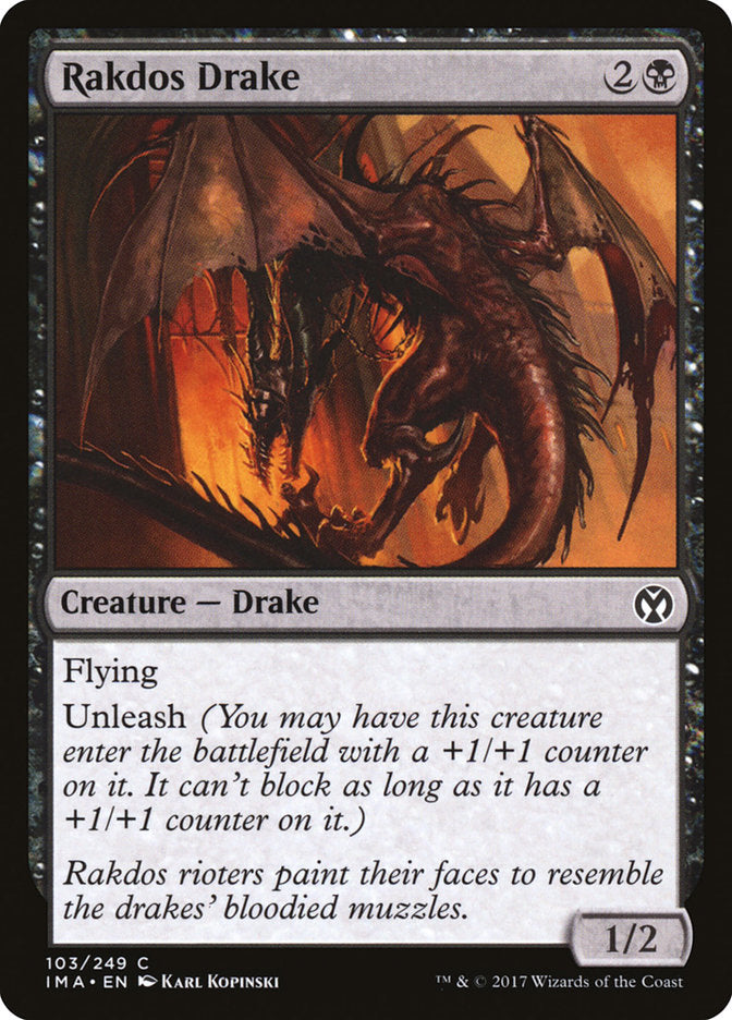 Rakdos Drake [Iconic Masters] | Card Merchant Takapuna