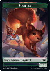 Squirrel // Food (010) Double-Sided Token [Unfinity Tokens] | Card Merchant Takapuna